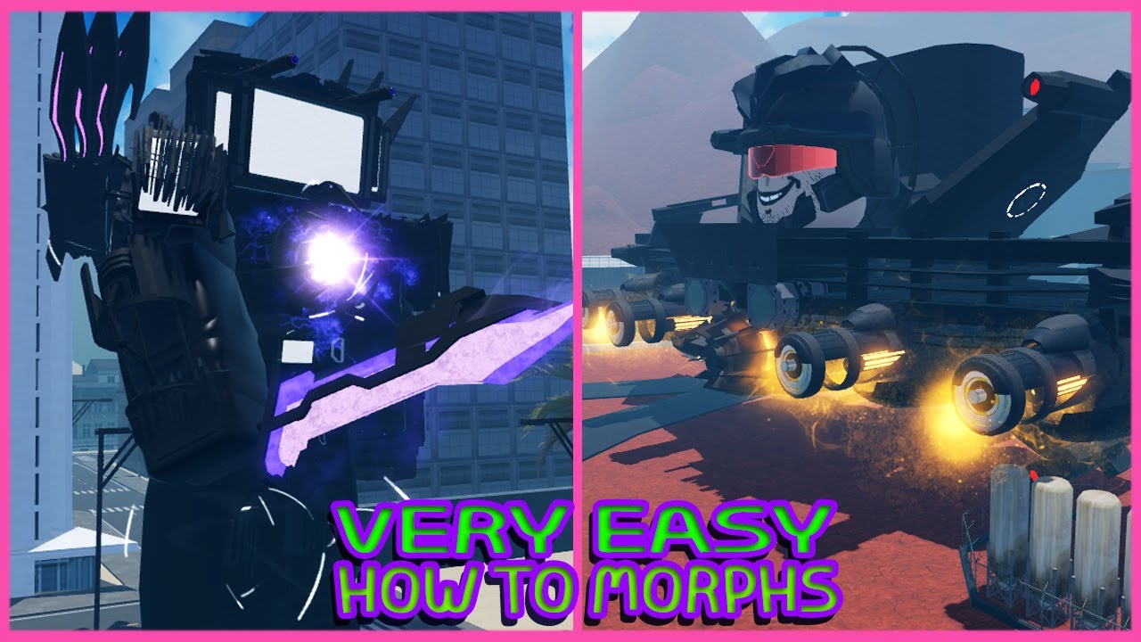 Roblox Update [UTTVM + 4.5] - How to Morphs in Super Flush Universe