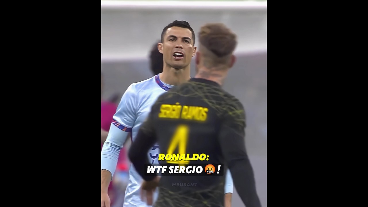 Ronaldo vs Ramos 🇵🇹⚔️🇪🇸
