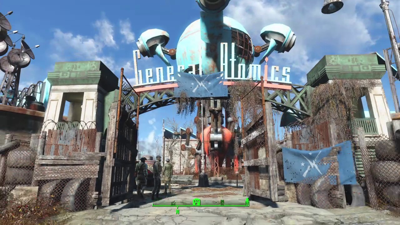 Fallout 4 general atomics gallery settlement