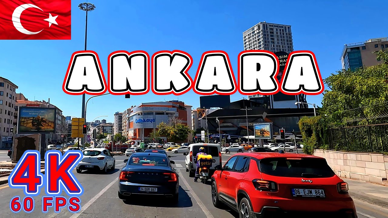 Ankara Drive, Capital of Turkiye Part 1/6
