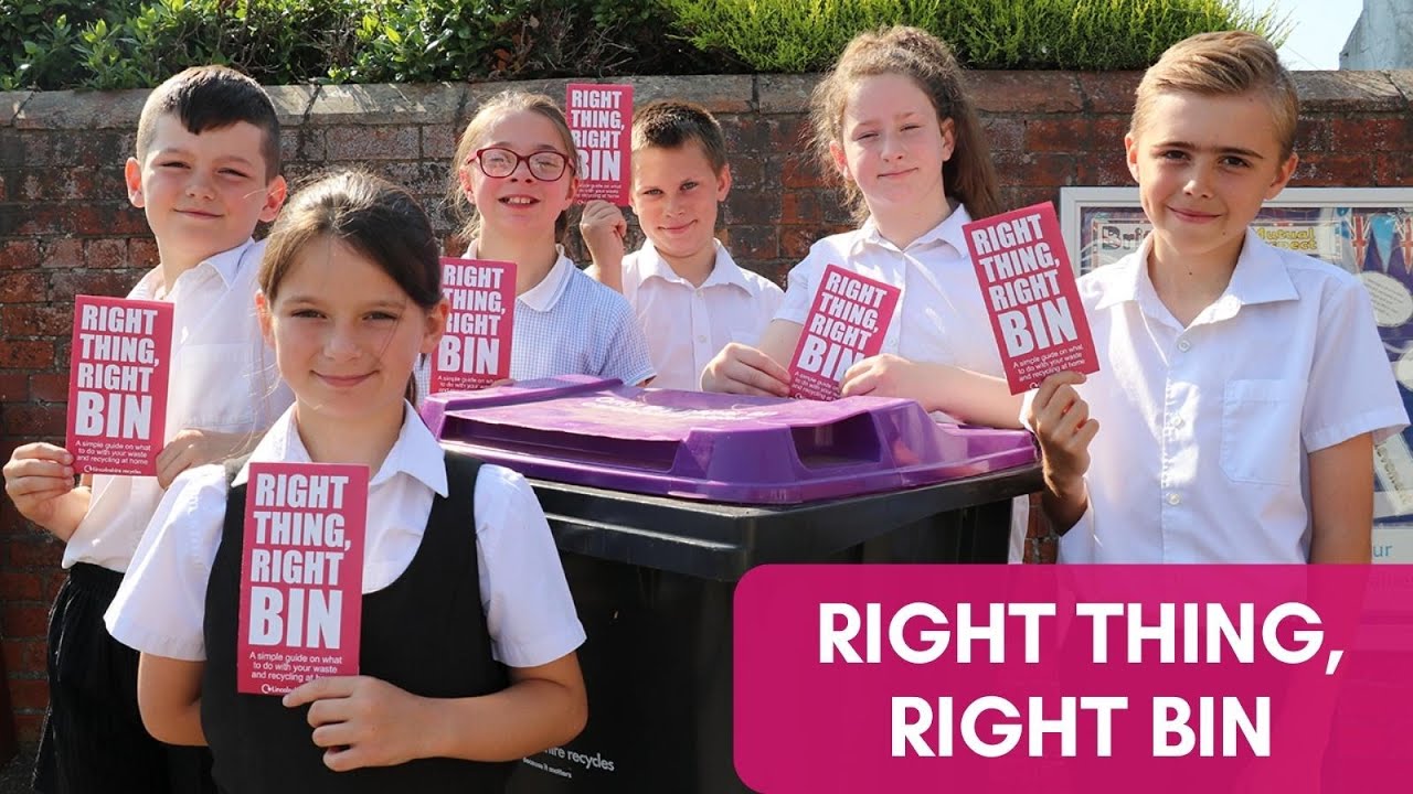 Right Thing Right Bin with Theddlethorpe Academy