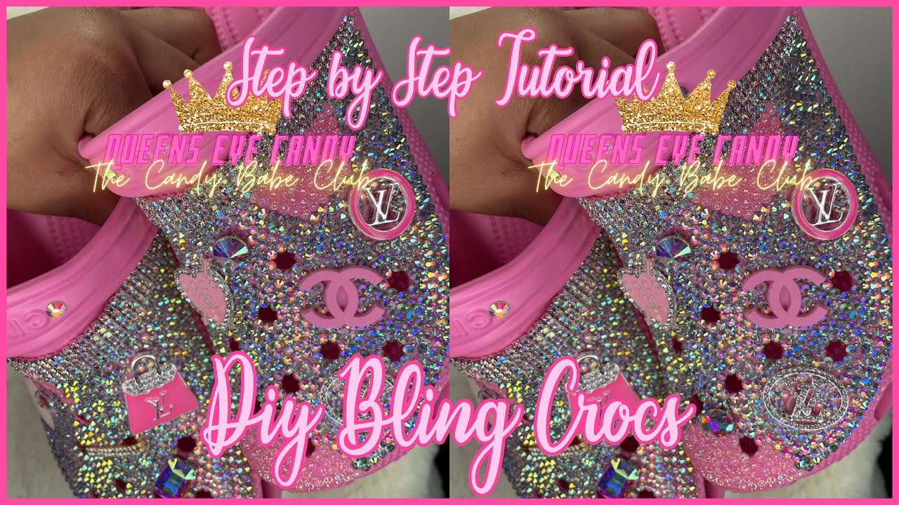 DIY Custom Bling Crocs Step by Step Tutorial| Entrepreneur Series Ep.12| QueenAria Ziya
