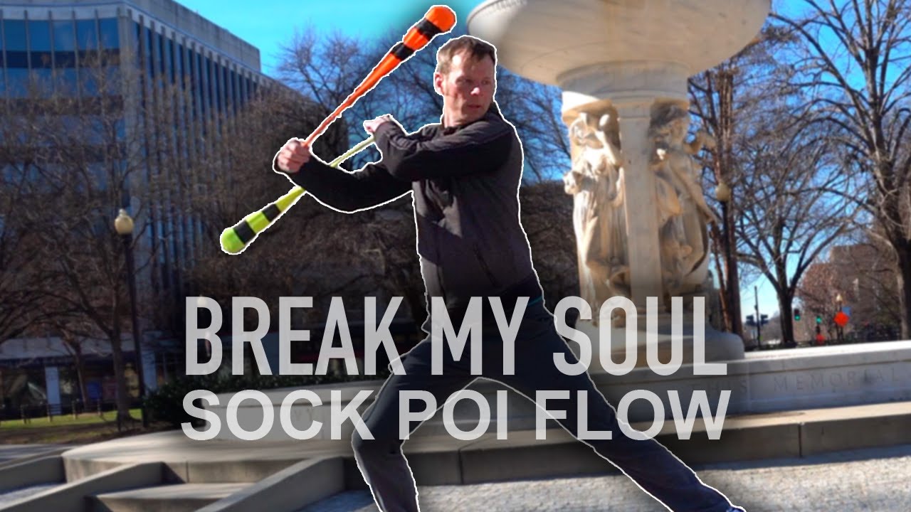 Break My Soul - Sock Poi Dance