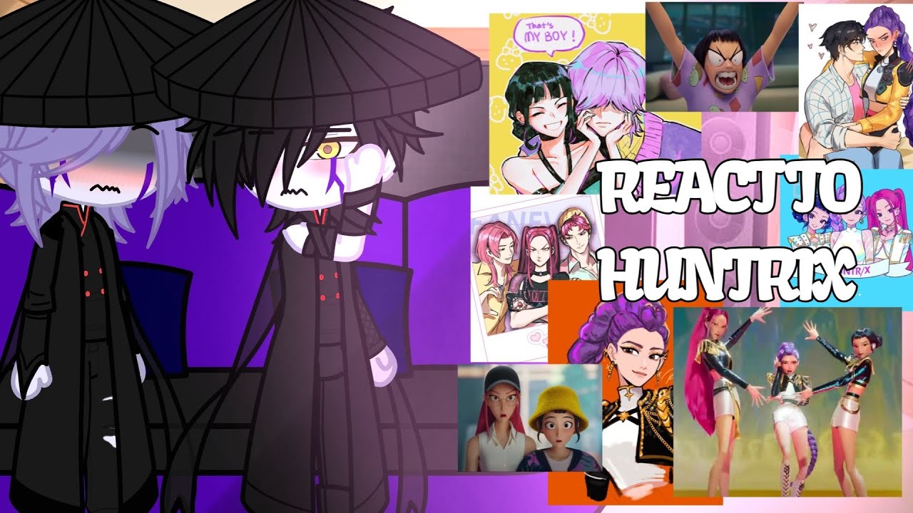 Saja boys react to Huntrix | Ships :Zoey X Mystery, Rumi X Jinu and Mira x ? | PUT THE VIDEO INTO 2X