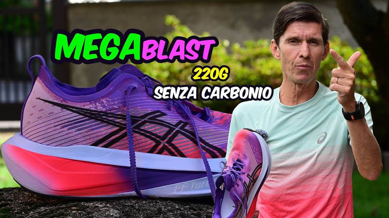 ASICS MegaBlast: la recensione della scarpa leggera, reattiva senza carbonio che sembra impossibile!