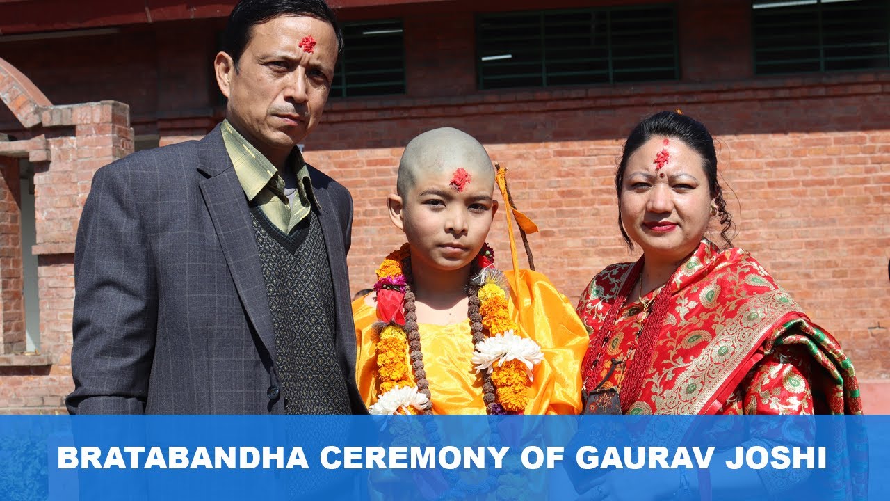 Bratabandha Ceremony Of Gaurav Joshi
