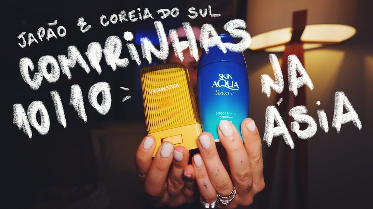 melhores compras do Japão 🇯🇵 e da Coreia do Sul 🇰🇷