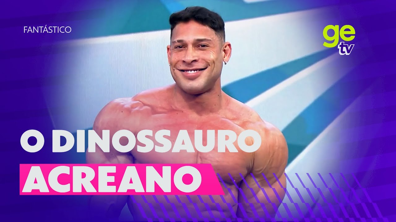 RAMON DINO CURTE O ESTRELATO APÓS O MR. OLYMPIA E CONTA ROTINA DE PREPARAÇÃO| Fantástico | ge.globo