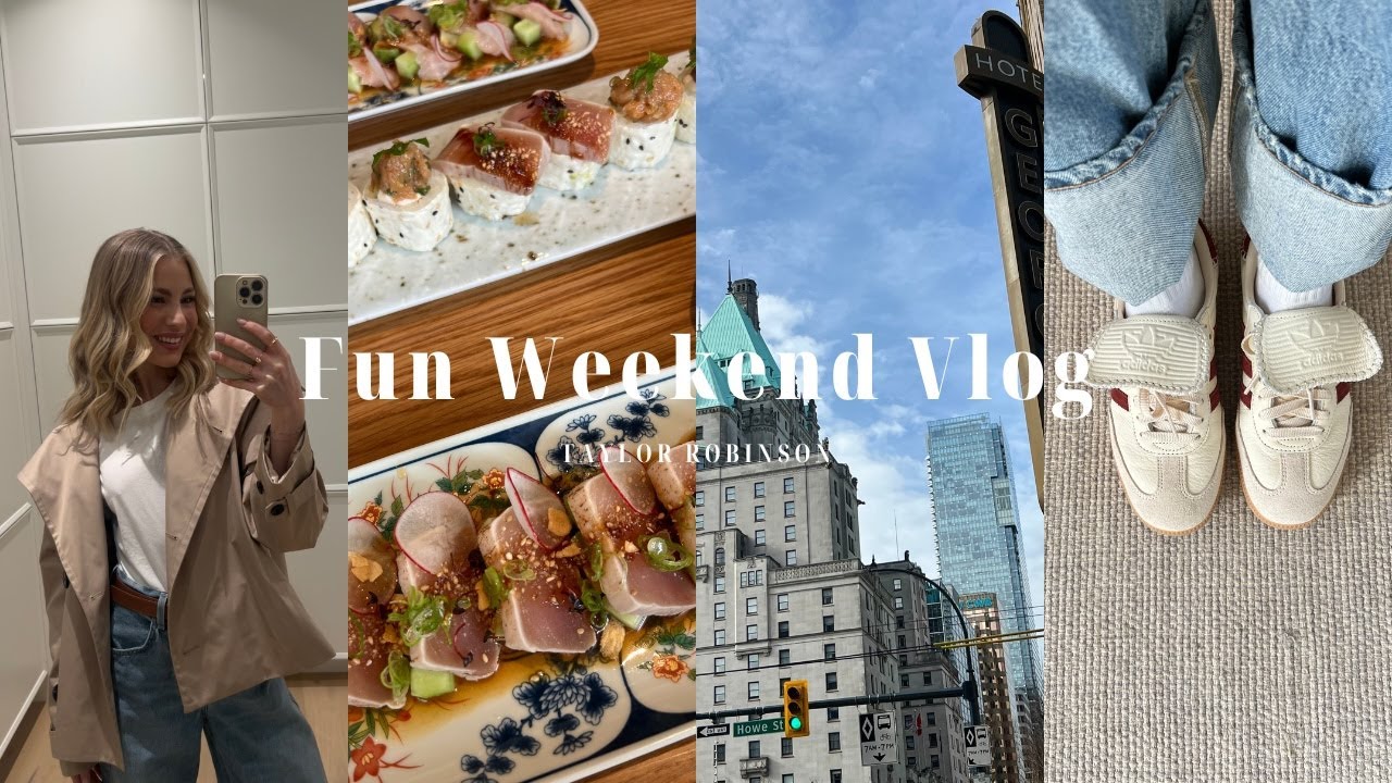 Fun Weekend Vlog: Protein-Packed Breakfasts, Shopping Haul & Vancouver Eats