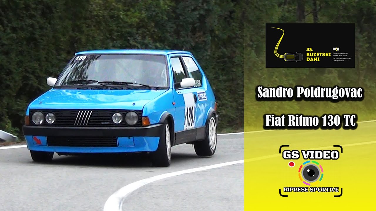 43ª Buzetski Dani | Sandro Poldrugovac | Fiat Ritmo 130 TC