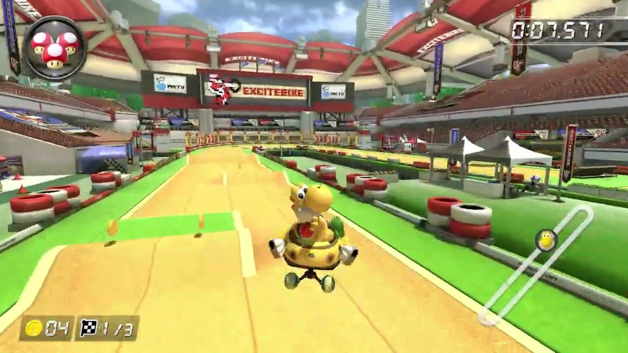 Excitebike Arena [150cc] - 1:38.318 - mi caballo (Mario Kart 8 Deluxe World Record)