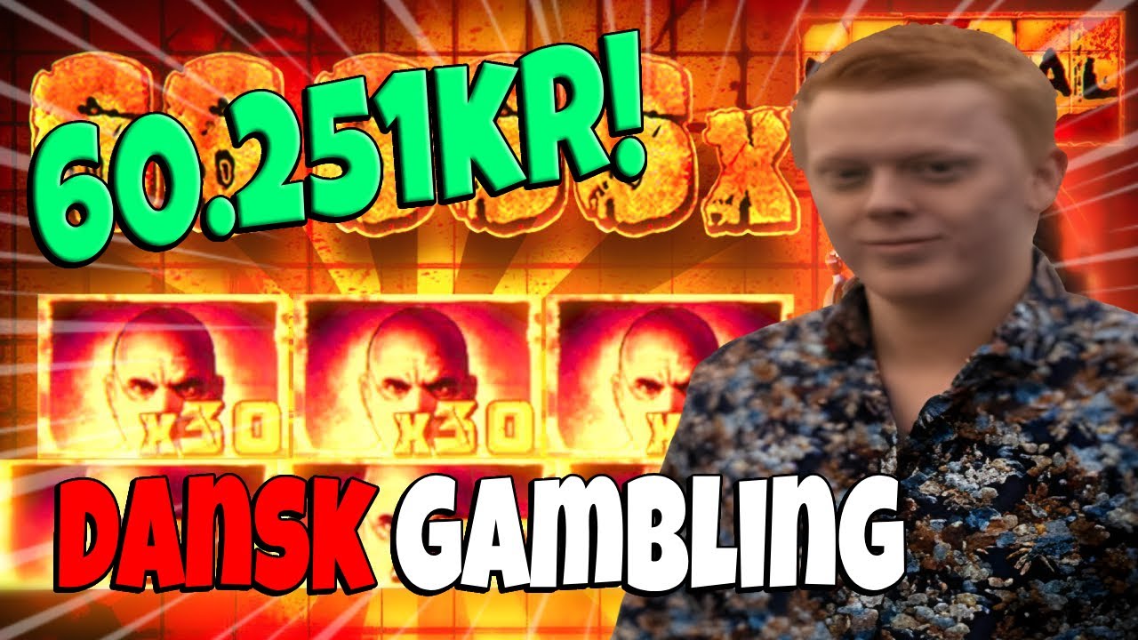 Kæmpe 60.000KR Win På MENTAL! │Danske Gambling Wins