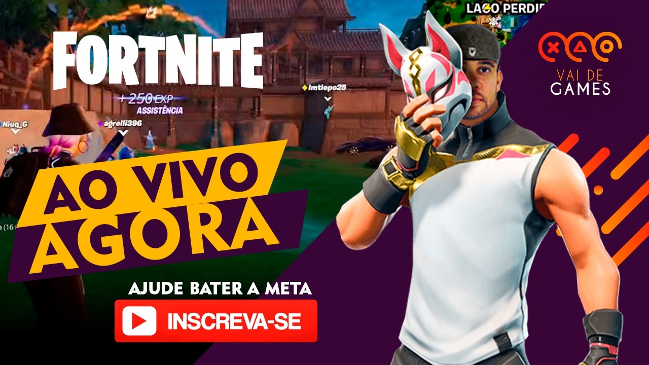 Me Ajude a Bater a Meta 209/250   |  SE -  INSCREVA [🔴ao vivo🔴]   #live #fortnite