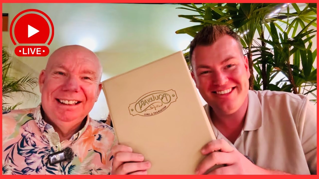 🔴LIVE: Dinner in a NEW Tenerife Restaurant with Mick Garvey! 🤩🙌🏼 Boulevard Costa Adeje Beachfront!
