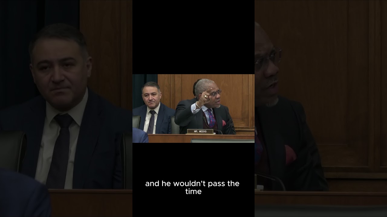 Scott Bessent V.S. Gregory Meeks (SHOWDOWN!)