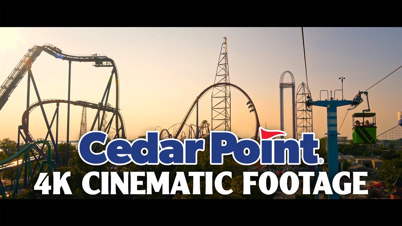 Cedar Point Cinematic Park Portrait | 4K | 24fps