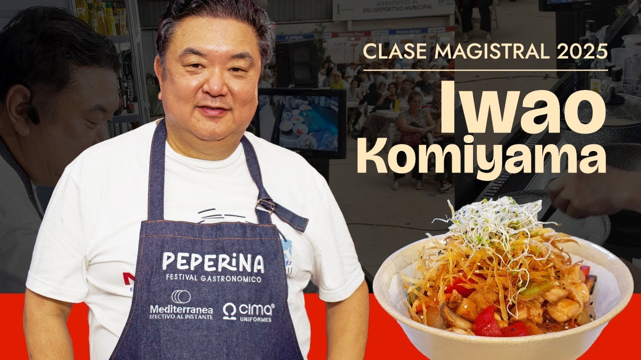 Iwao Komiyama - Receta Wok de pollo