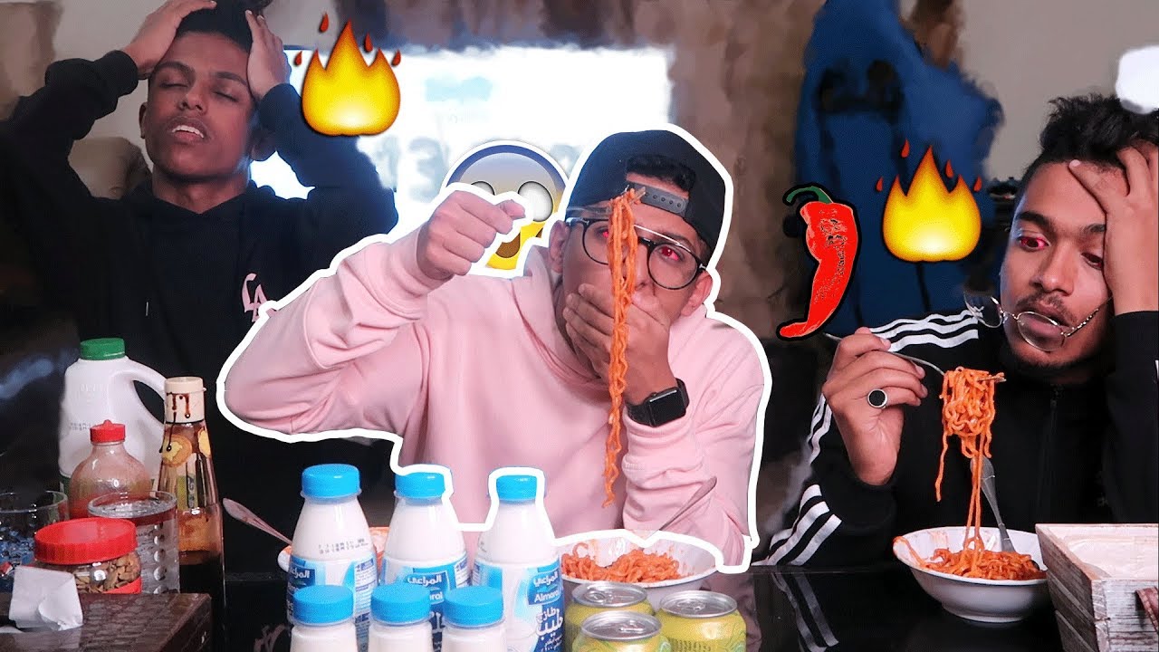 أكلنا اخطر واحر اندومي في العالم | ادخل وشف بنفسك !!