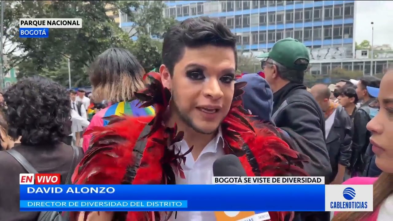 Se realiza marcha del Orgullo LGBTIQ en Bogot&aacute;