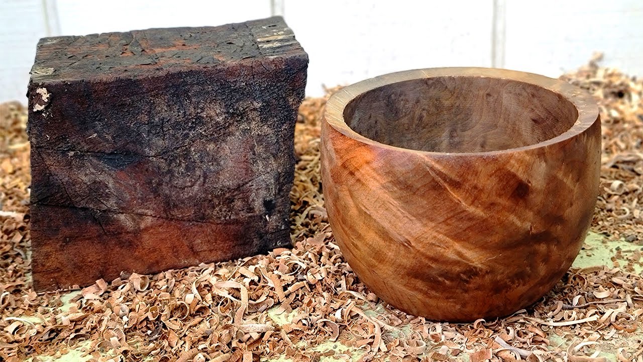 Frozen Wood Bowl