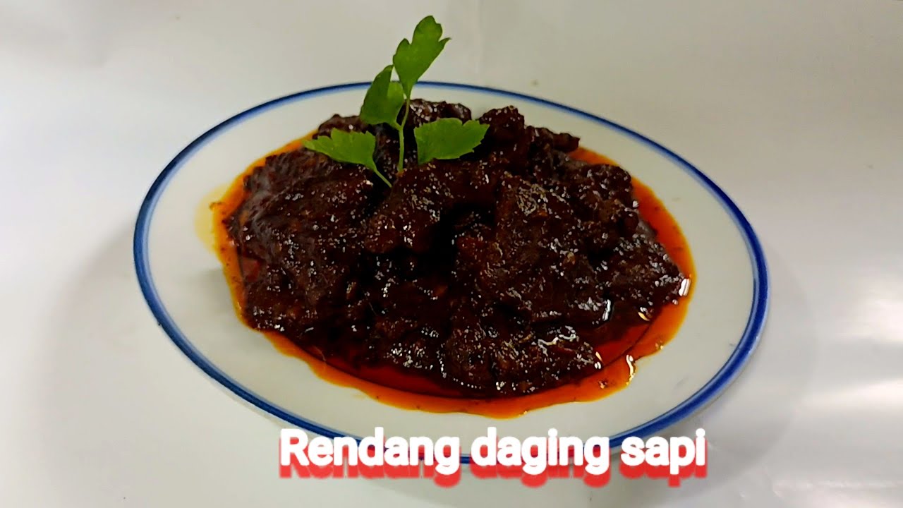 Resep Rendang daging sapi spesial idul Adha