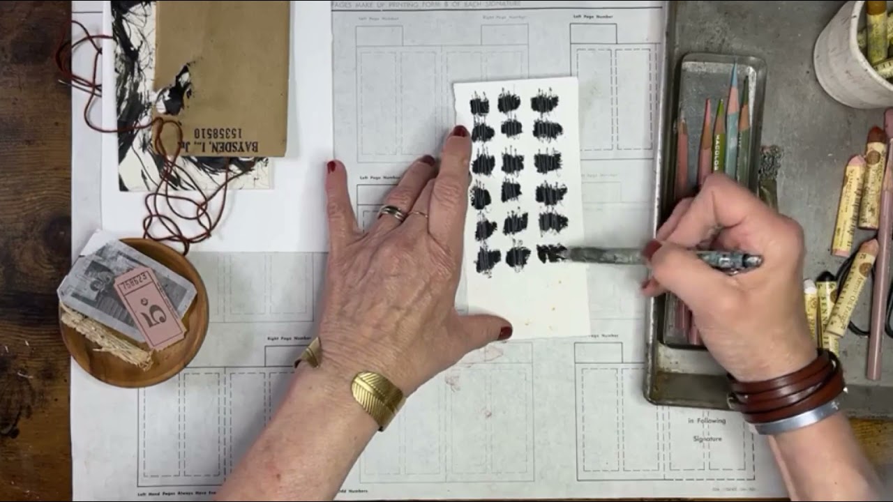 Facebook Live Sessions | Oil Pastels & Collage