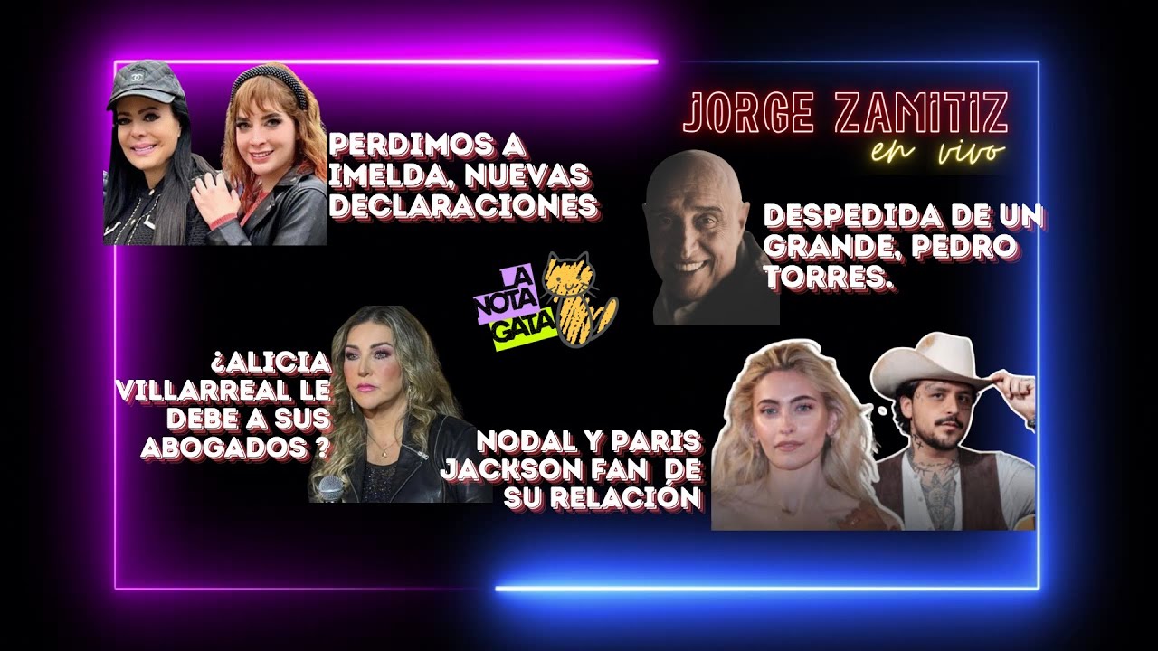 Christian Nodal, Paris Jackson, Maribel Guardia, Imelda Tuñón, Alicia Villarreal #espectáculo