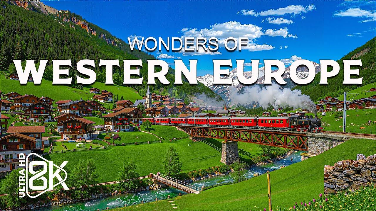 Wonders of Western Europe – Discover Castles, Cities, and Timeless Beauty | Travel Video 4K