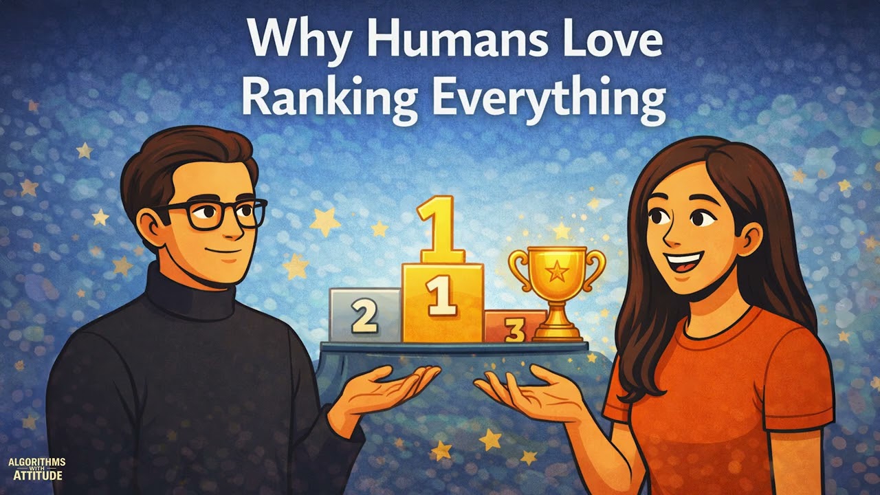 Why Humans Love Ranking Everything — Part 1