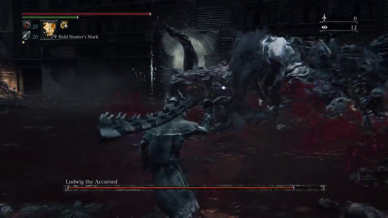 Beast Cutter vs Ludwig NG+7 (NO Damage) R2 Attack Only