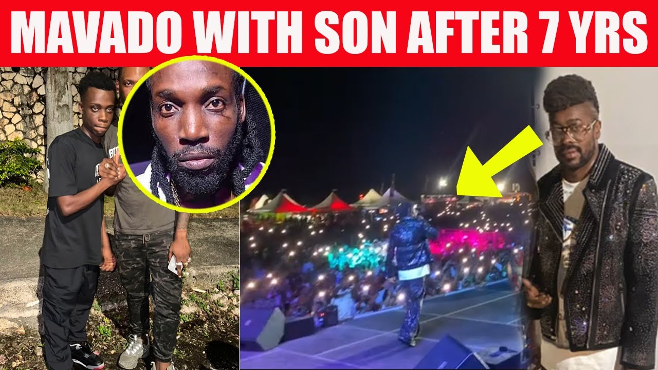 Mavado FLY OUT His SON From Jamaica To See Him AFTER Being In PRlSON! JA Ent News