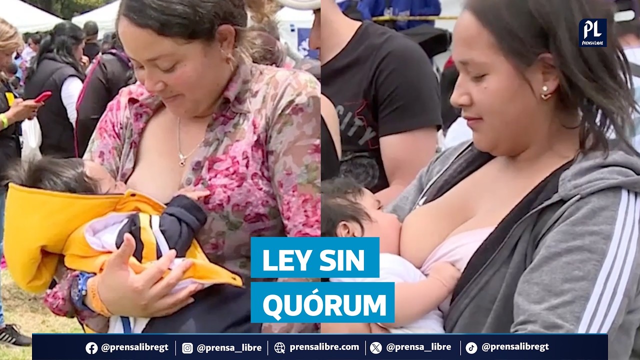 Reforma para garantizar espacios de lactancia se cae en el Congreso por desacuerdos