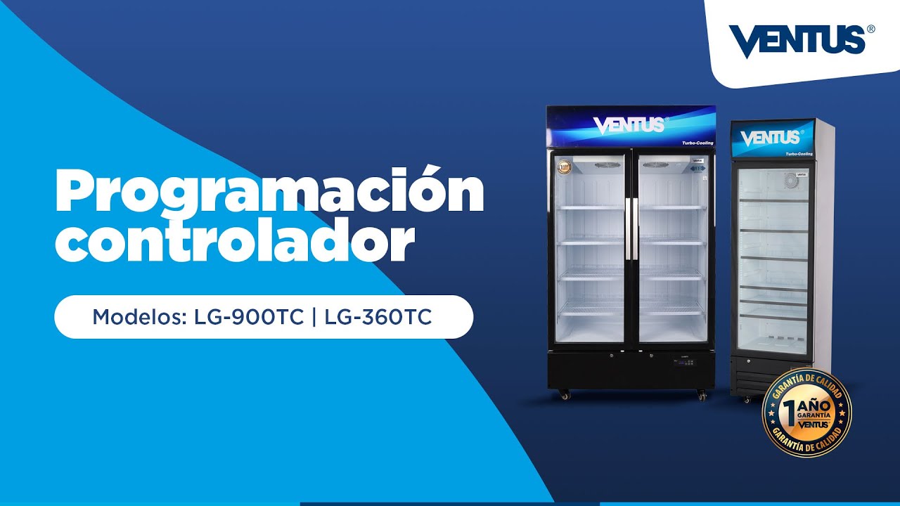VENTUS |  Programación del controlador LG-900 TC / LG-360TC