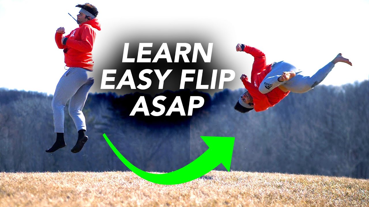 Learn The Awesome Front Twist Flip Easy - Turn a 360 into A-Twist