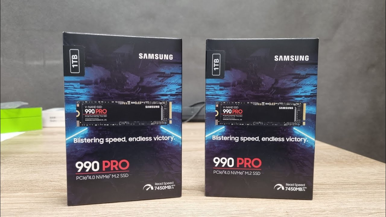 SSD  NVME Samsung 990 PRO 1TB  w raid 0 #mediaexpert