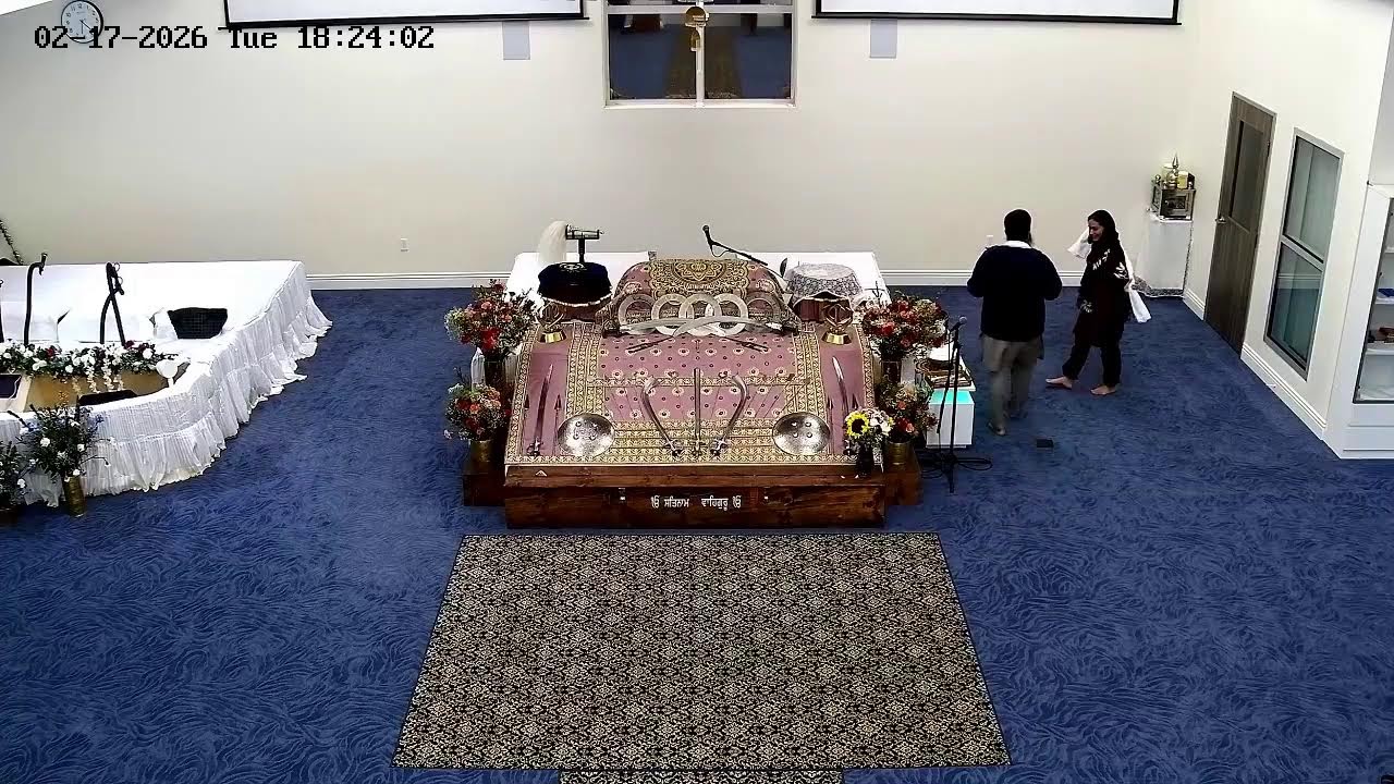 Guru Nanak Darbar Gurdwara Sahib Santa Rosa Live Telecast Evening  Diwan Feb 17,  2026