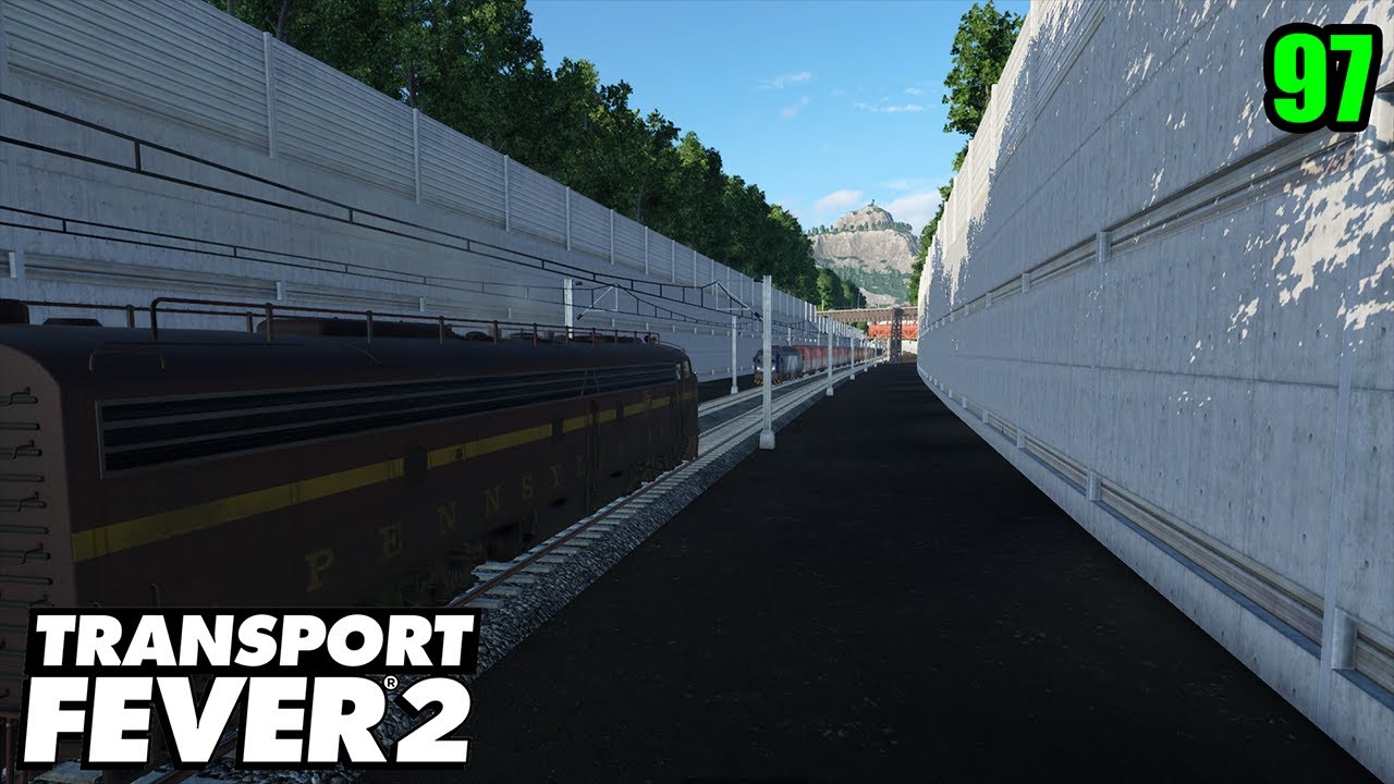Sunken Rail Line! - Transport Fever 2