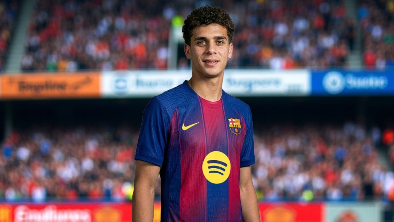 Hamza Abdelkarim ▶ Barcelona’s NEXT Striker? ● Goals & Skills