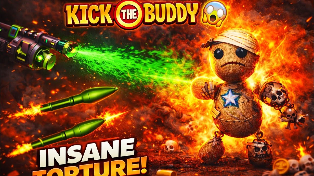 KICK THE BUDDY 🔥 Insane Torture Mode Activated! | Rocket vs Laser Battle 😱I Tried The Most Dangerous