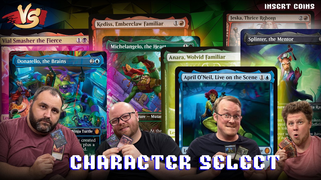 Character Select! | Commander VS | Magic: the Gathering Gameplay