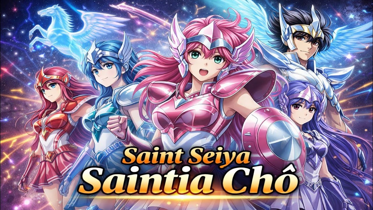 Les chevaliers du zodiaque (Ô chevalières du zodiaque) Saintia sho.
