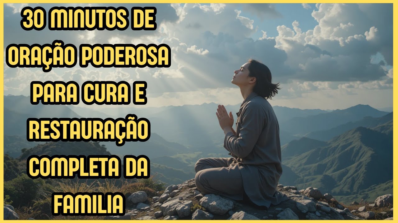 ORAÇÃO DO DIA - PODEROSA ORAÇÃO PARA CURA E RESTAURAÇÃO COMPLETA DA FAMILIA