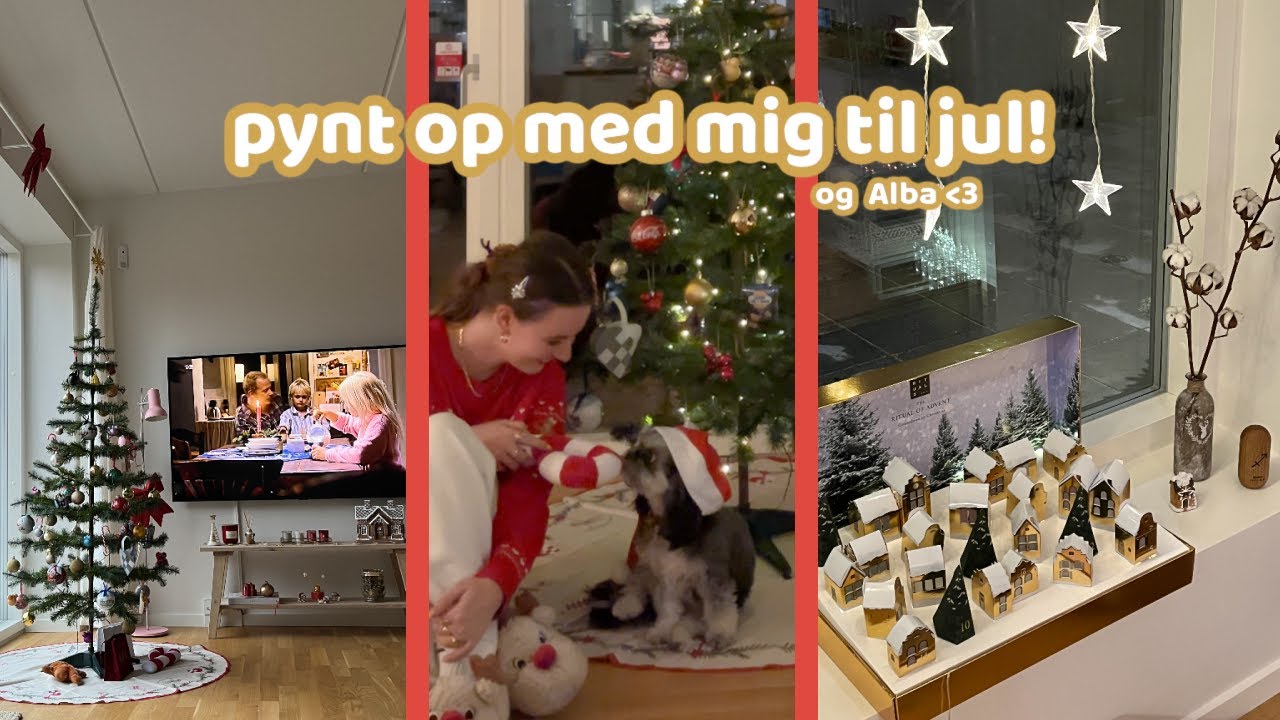 PYNT OP MED MIG TIL JUL + JULE HOUSE TOUR!