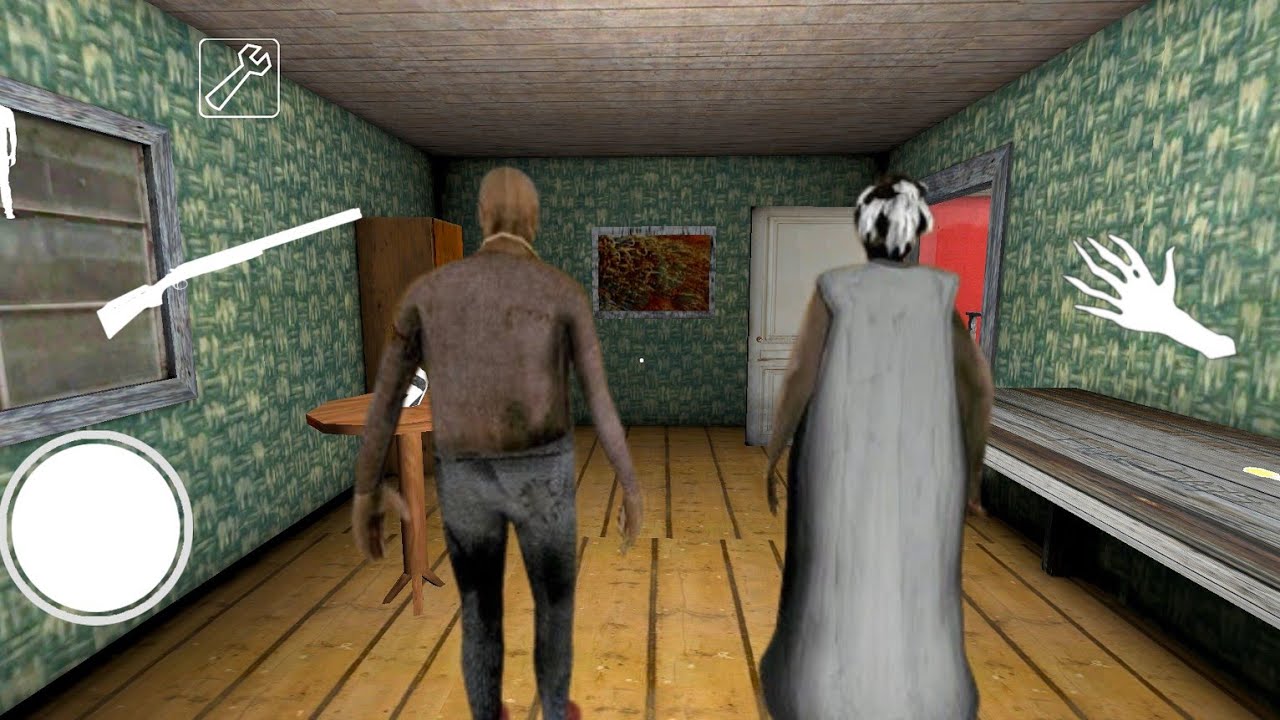 Freeze trap will be on grandpa #grannygames #grannyhorror #viral #shortsvideo