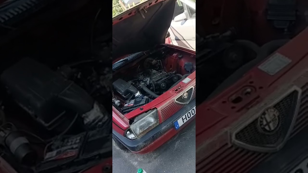 alfa romeo 75 2l first start after 1year