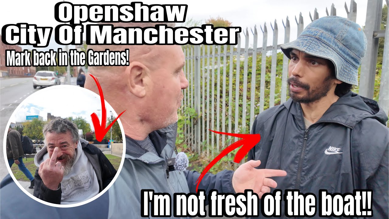 Manchester - Openshaw, Antifa HQ! Don’t Judge Me Because How I Look! Mark, Mad Max & The Gardens!!