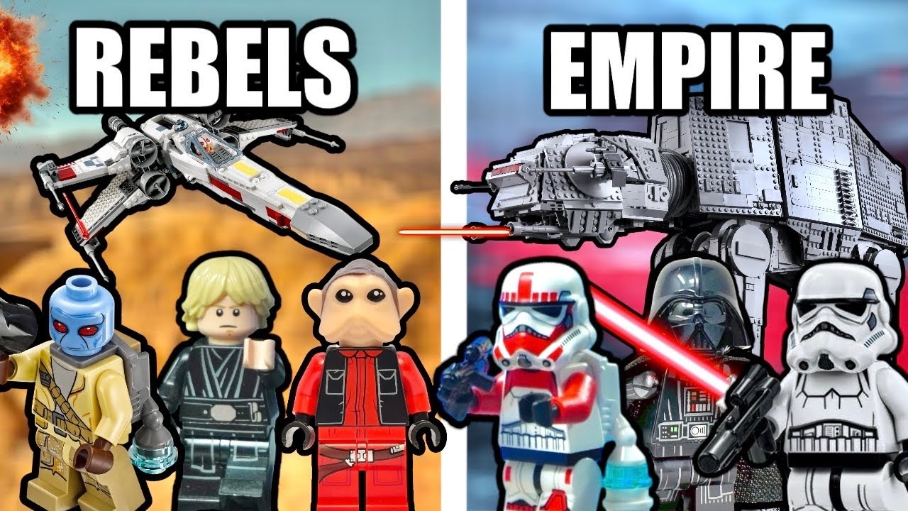 Я собрал Star Wars Battlefront из LEGO.