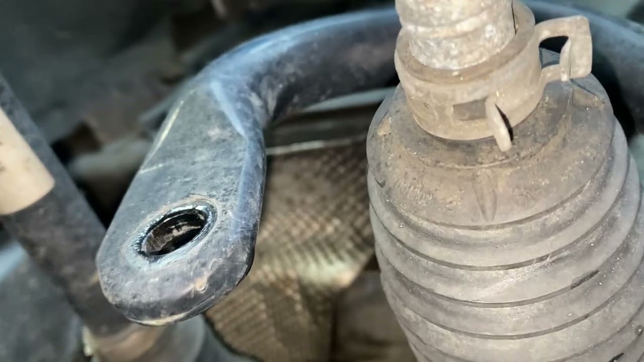 2013 BMW X3 sway bar link removal 