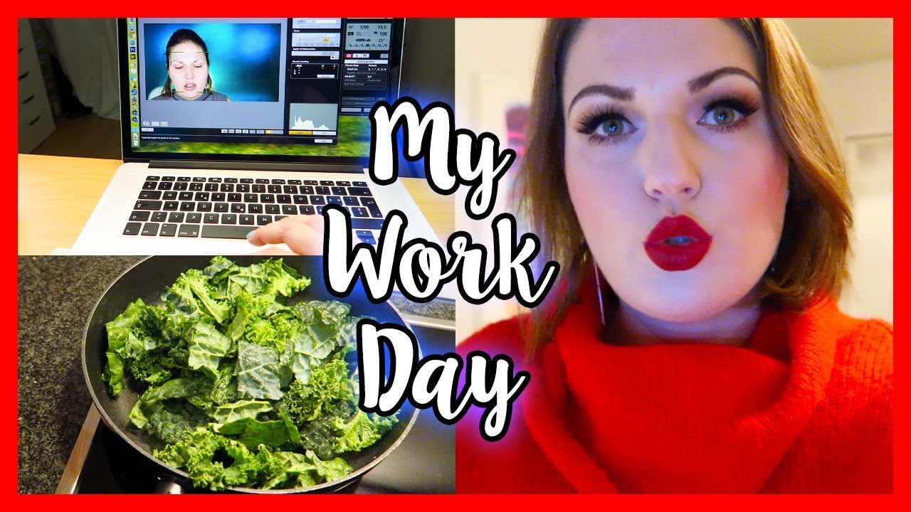 A Typical Work Day + Healthy Cooking | VLOGMAS