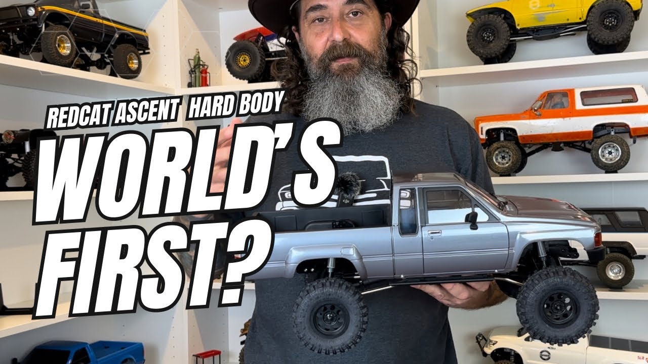 World's First! Redcat Ascent Hard Body RC4WD XtraCab!